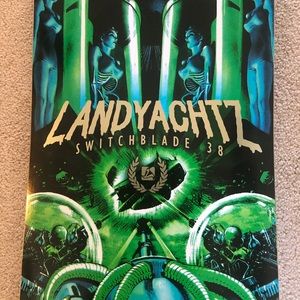 NEW LANDYACHTZ SWITCHBLADE 38 LONGBOARD SPACESHIP
